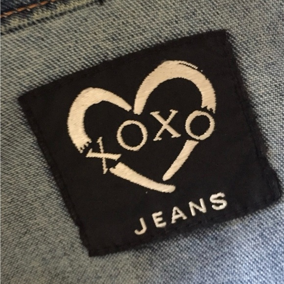 XOXO Jeans up cycled shirt dress - Picture 5 of 12